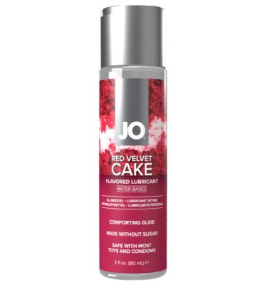 Вкусовой лубрикант &quot;JO H2O Red Velvet Cake Flavored Lubricant&quot; (Красный бархат) 60 мл., 