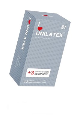 Презервативы c точечной поверхностью &quot;Unilatex Dotted&quot; №12, 
