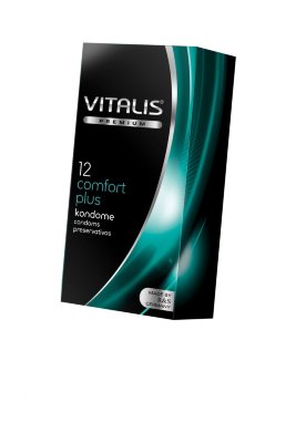 Презервативы &quot;Vitalis Premium Сomfort Plus&quot; № 12 анатомической формы, 