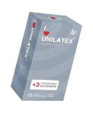 Презервативы "Unilatex Ribbed" c рифленой поверхностью №12