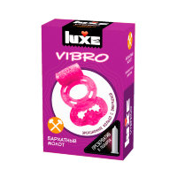 Эрекционное кольцо "Luxe Vibro" Бархатный молот