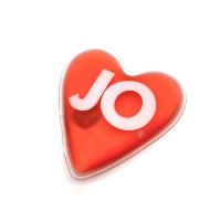Солевая грелка для рук в форме сердца "JO"