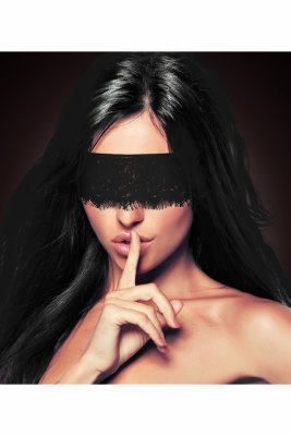 Кружевная маска на глаза закрытого типа (повязка) &quot;Mystere Lace Mask&quot;, 