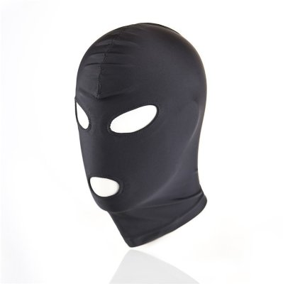 Черная маска с отверстиями для глаз и рта &quot;Notabu&quot;, 