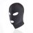 Черная маска с отверстиями для глаз и рта "Notabu" - 