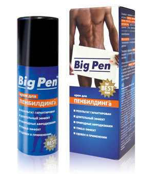 Крем &quot;Big Pen&quot; увеличивающий и стимулирующий для мужчин , 