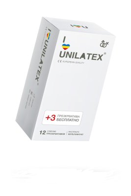 Ароматизированные цветные презервативы &quot;Unilatex Multifruits&quot; №12, 