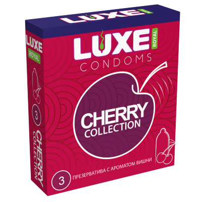 Презервативы &quot;Luxe Royal Cherry Collection&quot;, 