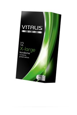 Презервативы &quot;Vitalis Premium X-large&quot; №12 увеличенного размера, 