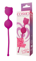 Шарики вагинальные " Cosmo" розовые