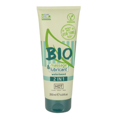 Интимный массажный гель-лубрикант "Hot Bio Super 2-in-1", 