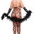 Кэтсьюит с боа "Pipedream Dream Weaver Queen Size" 56-58 - 
