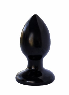 Плаг-массажёр для простаты "Black Magnum 7" в ламинате, 