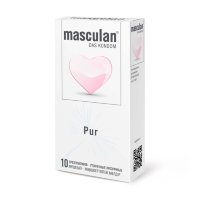 Презервативы "Masculan Pur" ультратонкие с увеличенным количеством лубриканта №10