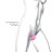 Cтимулятор клитора и зоны G "Love to Love Wonderlover Pink Passion" - 