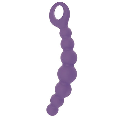 Анальный стимулятор Caterpill-Ass фиолетовый, 