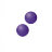 Вагинальные шарики без сцепки "Emotions Lexy Small Purple" - 