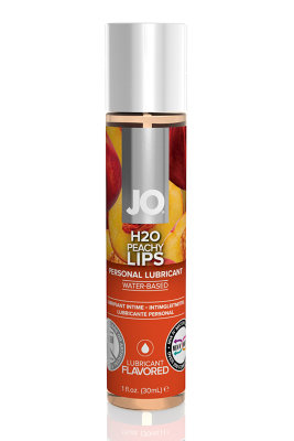 Вкусовой лубрикант &quot;JO Flavored Peachy Lips&quot; (Сочный персик), 