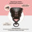 Cиликоновая менструальная чаша с защитой от протечек "Gvibe Gcup Black" 10 мл - 