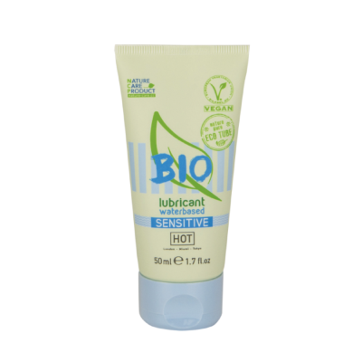 Интимный гель для чувствительной кожи "Hot Bio Sensitive" на водной основе, 