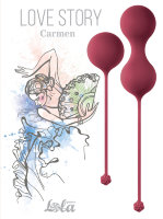  Набор вагинальных шариков "Love Story Carmen Wine Red"