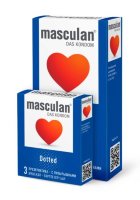 Презервативы "Masculan Classic" пупырышки 3 шт.