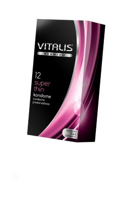 Презервативы &quot;Vitalis Premium Super Thin&quot; № 12 супер тонкие , 