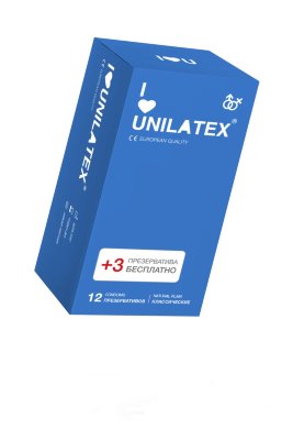 Классические презервативы &quot;Unilatex Natural Plain&quot; №12, 