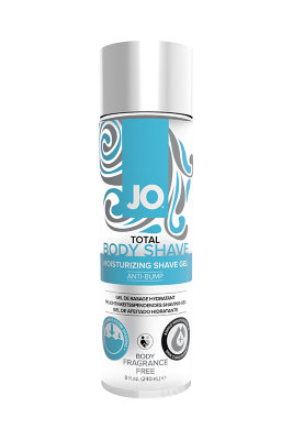 Гель для интимного бритья без раздражений &quot;JO Total Body Shave Anti-Bump - Fragrance Free &quot;, 