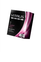 Презервативы "Vitalis Super Thin" ультратонкие №3  