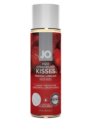 Вкусовой лубрикант &quot;JO Flavored Strawberry Kiss&quot; Клубника 60мл., 