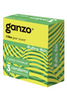 Презервативы "Ganzo Ultra Thin" ультратонкие № 3
