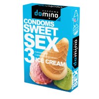 Презервативы для орального секса "DOMINO Sweet Sex" с ароматом мороженого