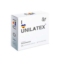 Ароматизированные цветные презервативы "Unilatex Multifruits" №3